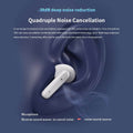 Realfit F3 ANC Active Noice Cancellation Bluetooth Earphones ENC Call Earbuds - Al-Raheem Imports