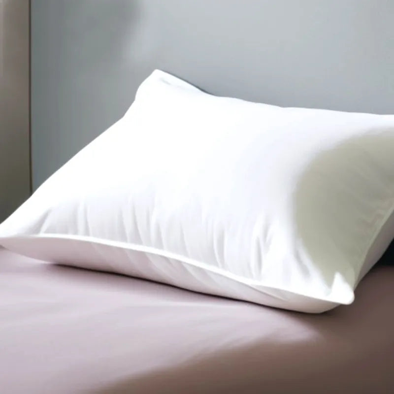 Premium White Plain Ball Fiber Pillow 27x18 Inches for Supreme Comfort and Support