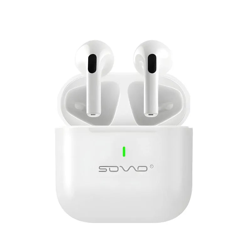 SOVO Ego Pods SBT-905 Touch Control Waterproof Wireless Airpods Bluetooth 5.3 White