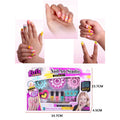 Nail Art Studio Girl's Fabulous Sparkling Nail Set for Creative Fashion Fun - Al-Raheem Imports