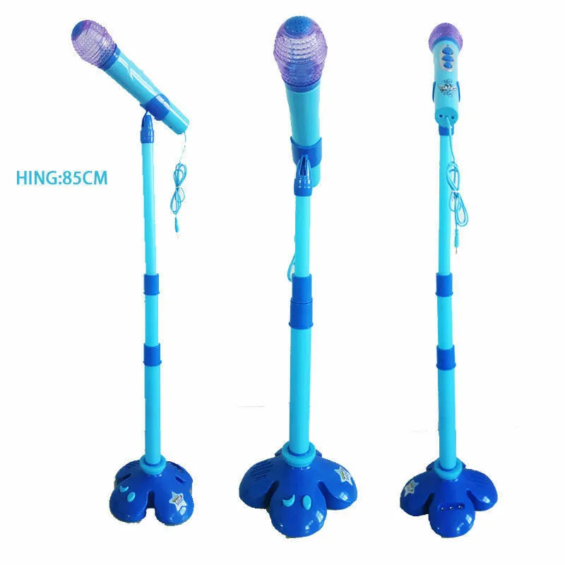 PawPatrol Digital Kids Karaoke Microphone Musical Toy with Adjustable Stand Lights and Mobile Music Playback