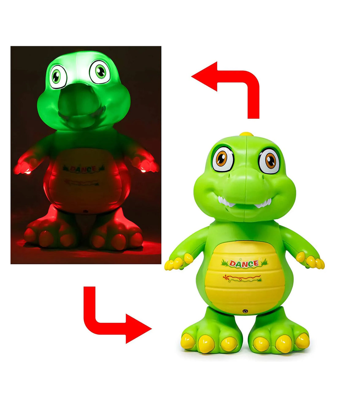Dancing Crocodile Educational Toddler Toy with Light and Music for Kids
