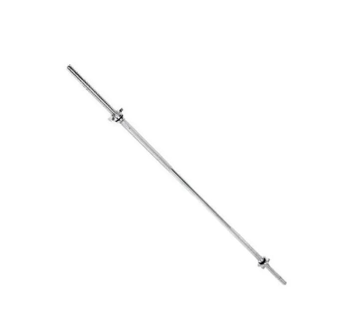 Solid Steel Straight Barbell Rod 36 Inch 5kg Home Gym Training Exercise Bar