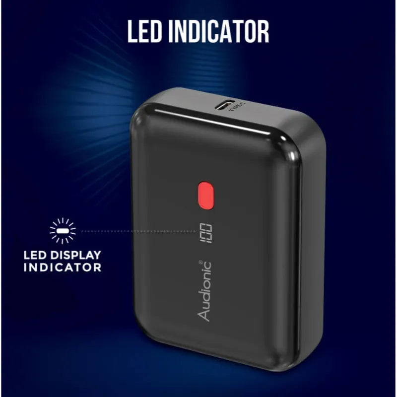 Audionic Tesla T-10 Power Bank 10000mAh 22.5W Super Fast Charging