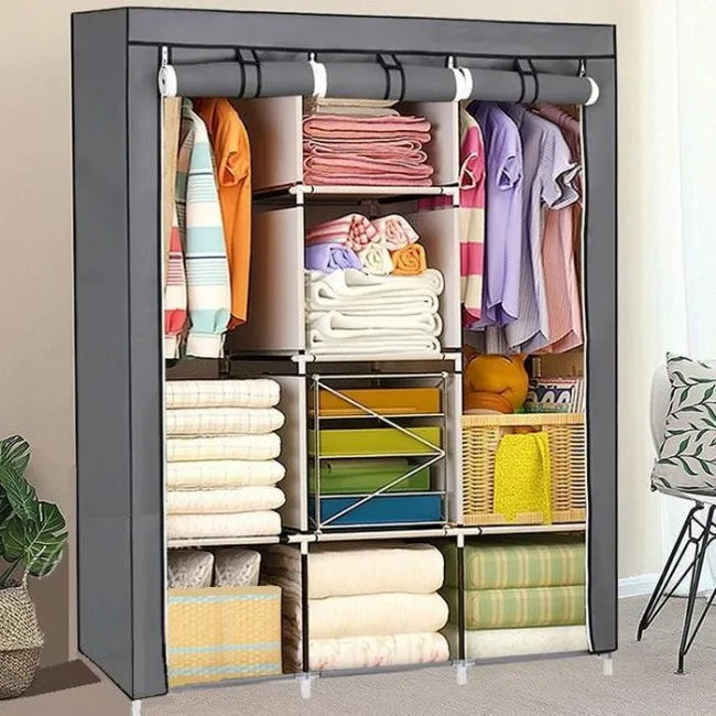 3 Layer Foldable Storage Wardrobe Shelf Rack Model 88130