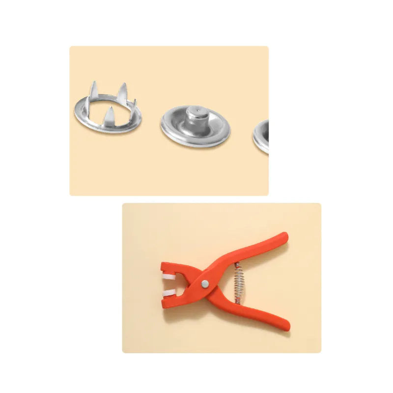 High-Quality Portable Manual Button Pressing Plier Tool with 25 Buttons
