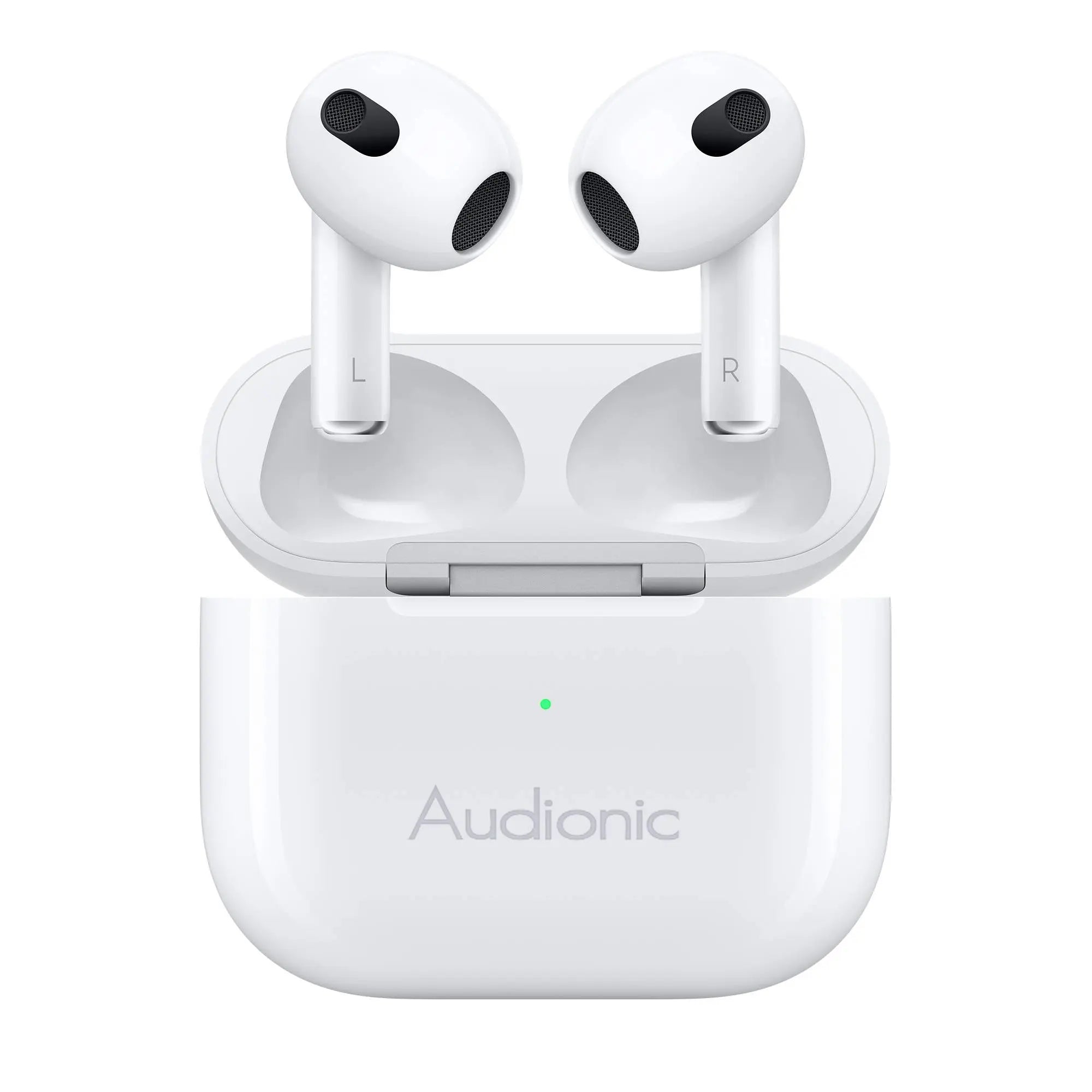 Airbuds 5 Wireless Bluetooth Earphone 5.0 Stereo Headset with Charging Case White