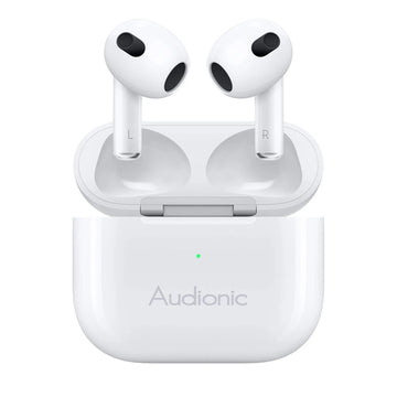Airbuds 5 Wireless Bluetooth Earphone 5.0 Stereo Headset with Charging Case White