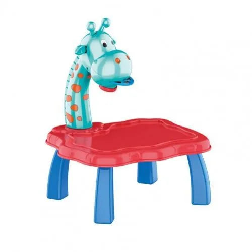 Kids Educational Art Projector Drawing Board Multi Color Sketching Desk Creative Learning Toy Smart Tracing Table Ages 3+