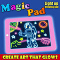 Kids 3D LED Magic Drawing Pad Light Up Tracing Board with Pen & Brush for Creative Fun - Al-Raheem Imports