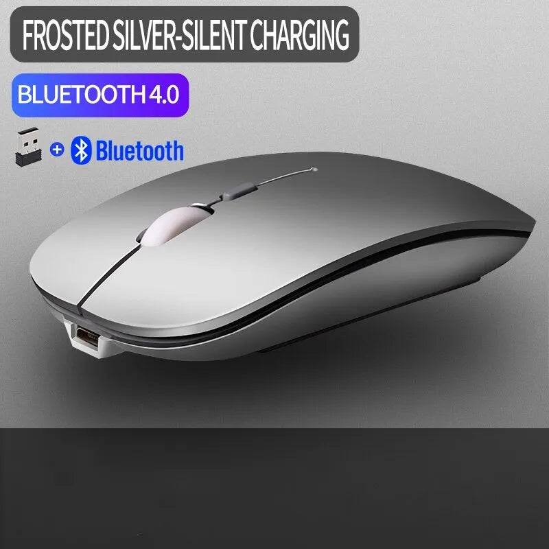 1600 DPI USB Optical Wireless Mouse 2.4G Slim Ergonomic for PC Laptop