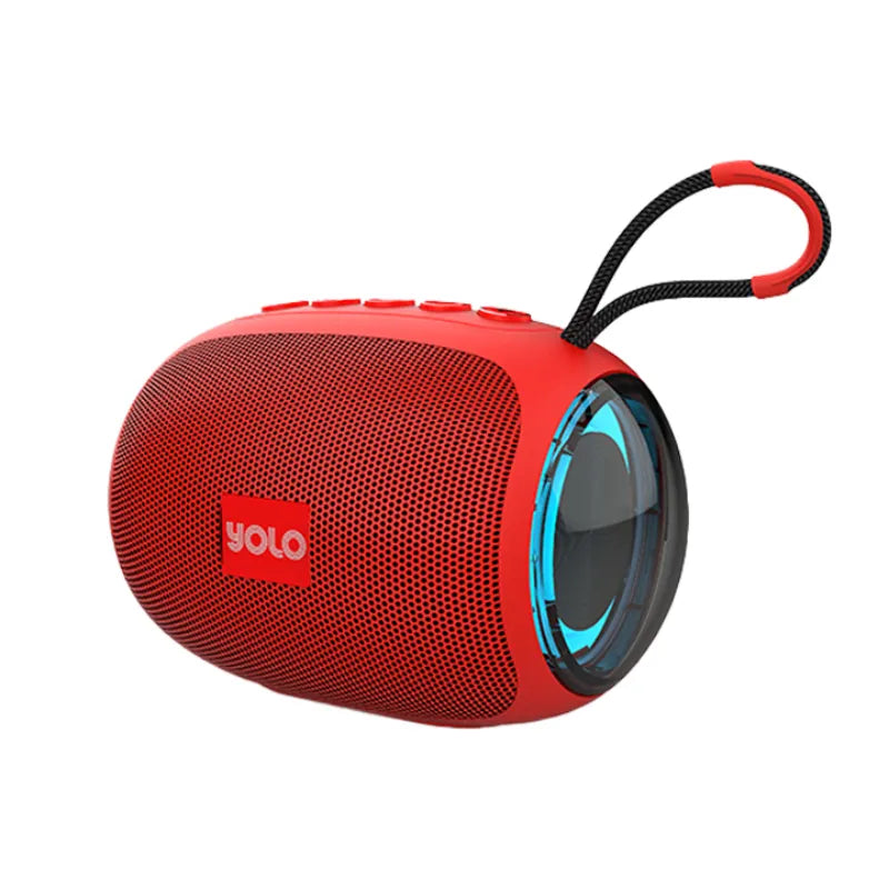 Yolo Buddy Mini Portable Bluetooth Speaker with RGB Lights and TWS