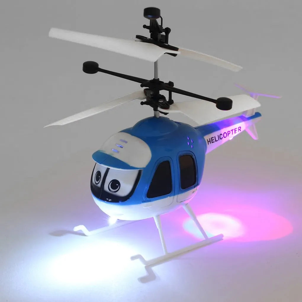 Induction Flying RC Helicopter Cartoon Drone Toy for Kids 14+