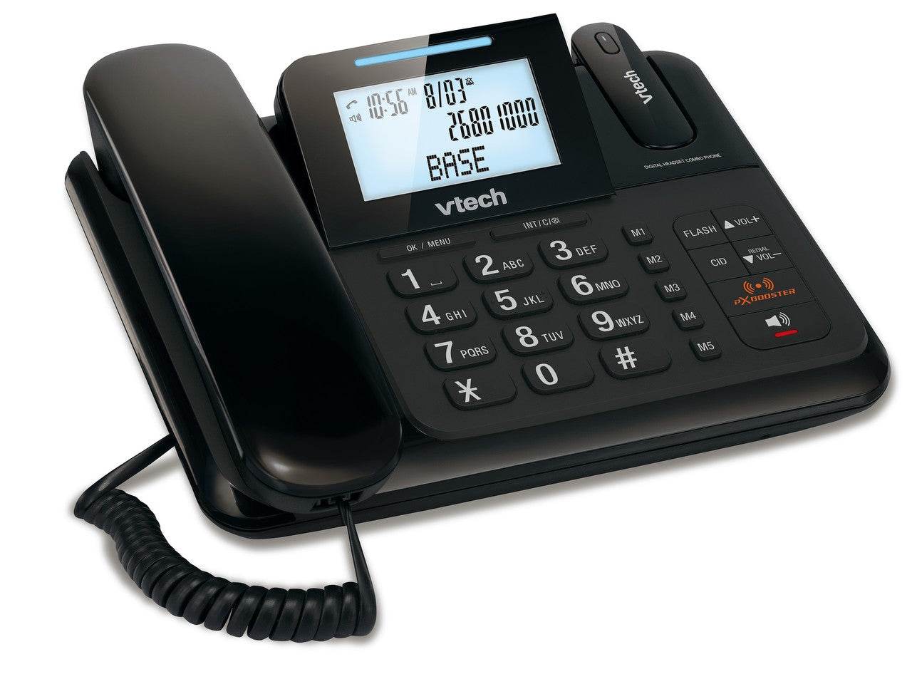 Vtech DS6177A Magnetic Alignment Design Digital Headset Combo Landline Phone - Al-Raheem Imports