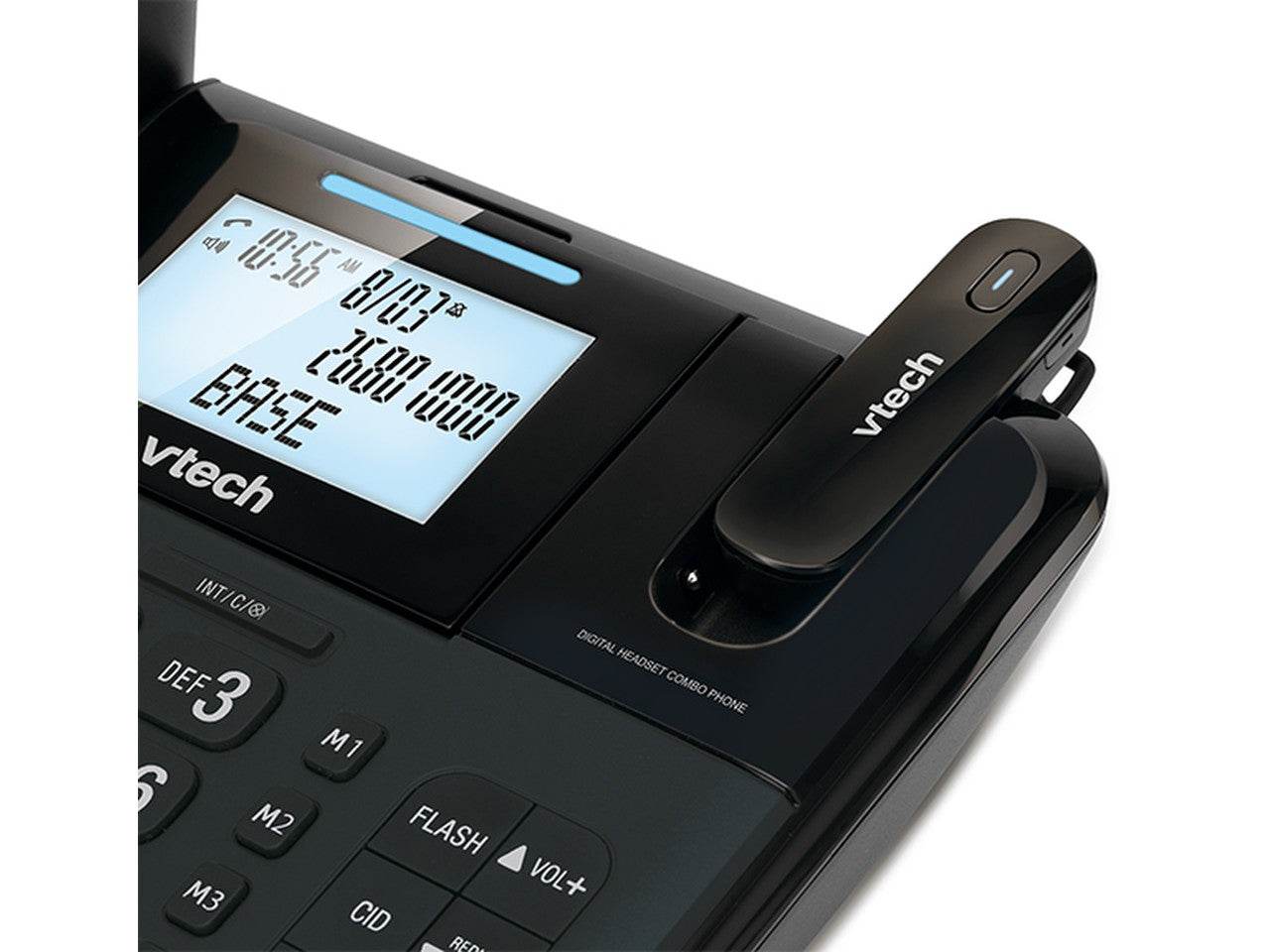 Vtech DS6177A Magnetic Alignment Design Digital Headset Combo Landline Phone - Al-Raheem Imports