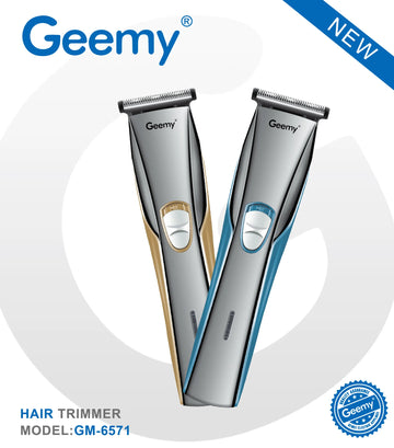 Geemy GM-6571 Professional Rechargeable Hair Trimmer with Adjustable Stainless Steel Blade