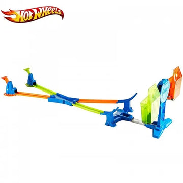 Hot Wheels City Balance Breakout Adventure Car Track Play Set with Super Sport Car