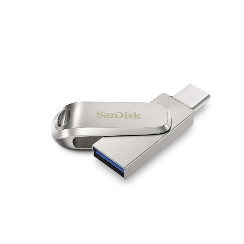 SanDisk Ultra Dual Drive Luxe USB 3.1 Gen 1 Type-C Flash Drive 32GB/64GB High-Speed 150MB/s
