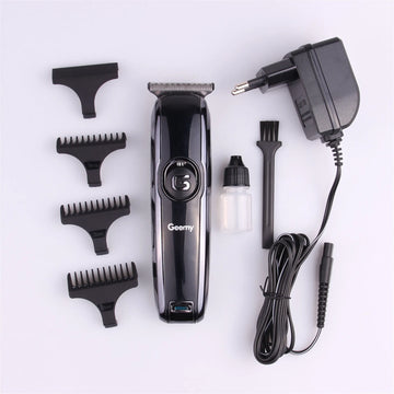 GEEMY GM-6050 Professional T-Blade Hair Trimmer Rechargeable Cordless