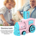 80Pcs Electric Domino Train Set DIY Automatic Laying Educational Toy for Children with Lights and Sound - Al-Raheem Imports