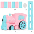 80Pcs Electric Domino Train Set DIY Automatic Laying Educational Toy for Children with Lights and Sound - Al-Raheem Imports
