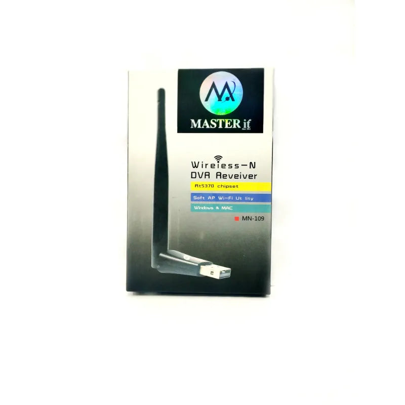 MN-109 Wireless-N DVR Receiver with RT5370 Chipset 300Mbps USB Network Adapter