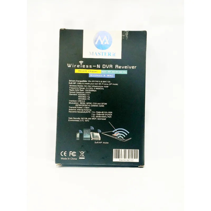 MN-109 Wireless-N DVR Receiver with RT5370 Chipset 300Mbps USB Network Adapter