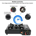 Infrared gas stove household portable gas stove hotel cassette stove outdoor camping - Al-Raheem Imports