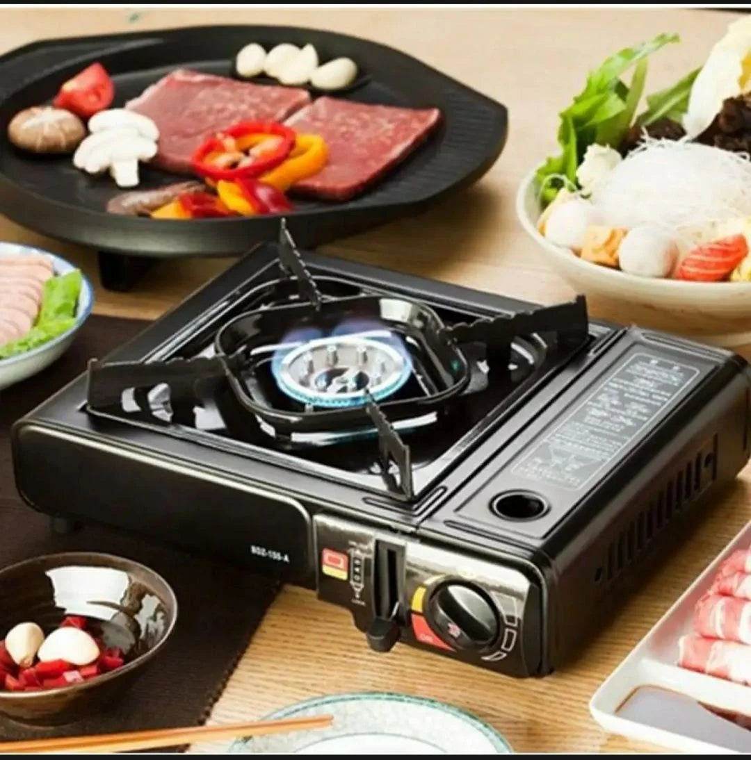 Infrared gas stove household portable gas stove hotel cassette stove outdoor camping - Al-Raheem Imports