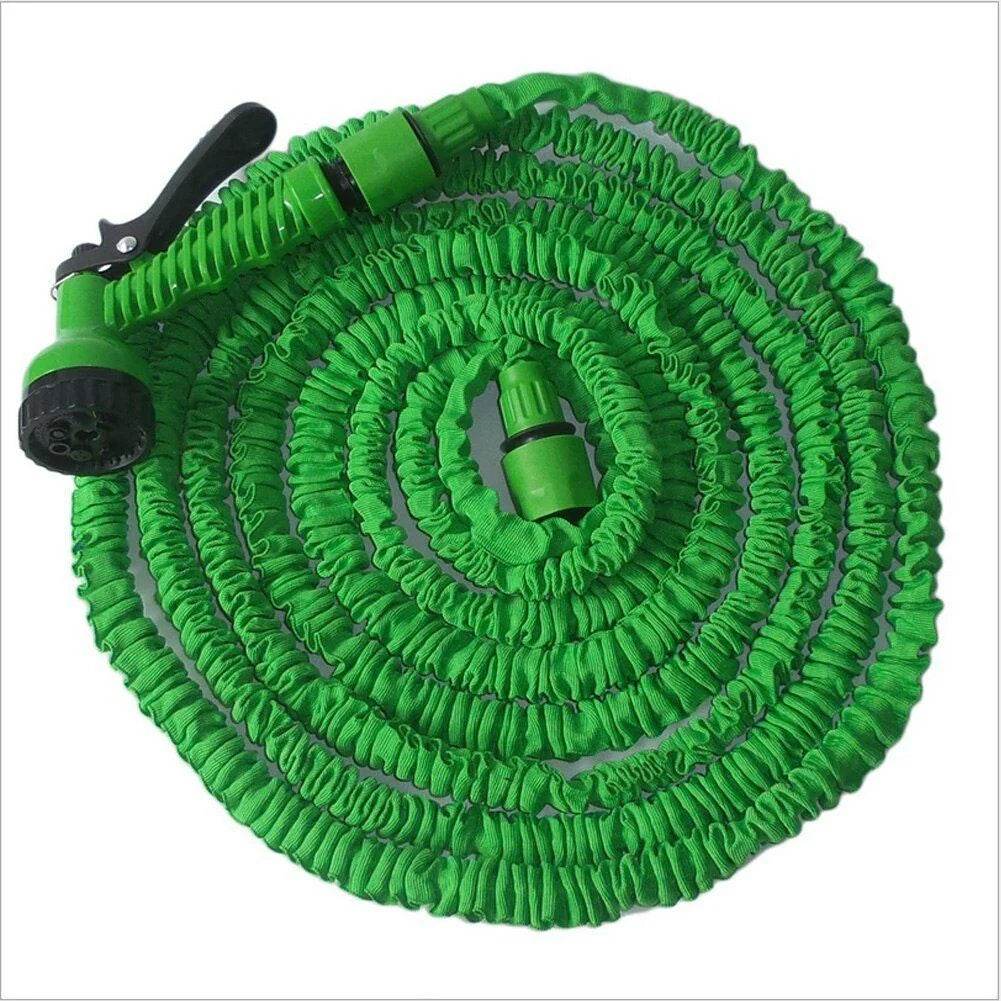 Expandable Garden Hose Pipe Spray Flexible Expanding Stretch Pipe 50FT - Al-Raheem Imports