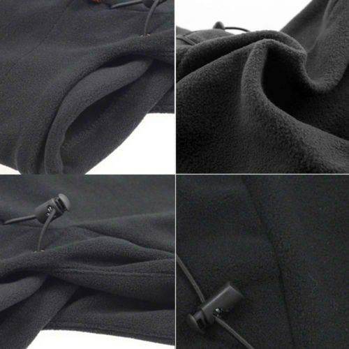 6 In 1 Unisex Winter Fleece Thermal Balaclava Ski Snood Hood Neck Warmer Hat - Al-Raheem Imports