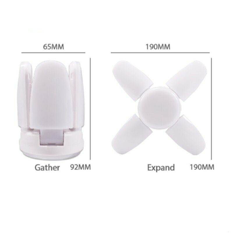 E27 Mini 28W Cool White Led Folding Light Bulb 2800lm - Al-Raheem Imports