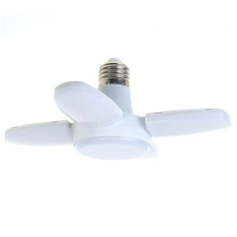 E27 Mini 28W Cool White Led Folding Light Bulb 2800lm - Al-Raheem Imports