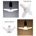 E27 Mini 28W Cool White Led Folding Light Bulb 2800lm - Al-Raheem Imports