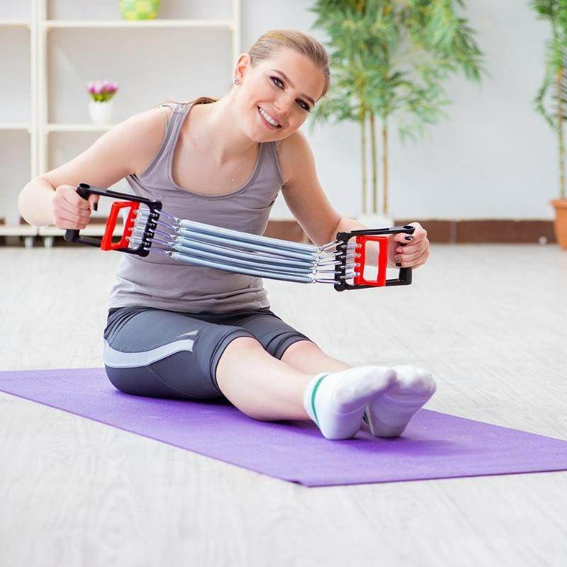 Fitness Wrist Forearm Adjustable Hand Grip Springs Chest Expander Strength Training Device - Al-Raheem Imports