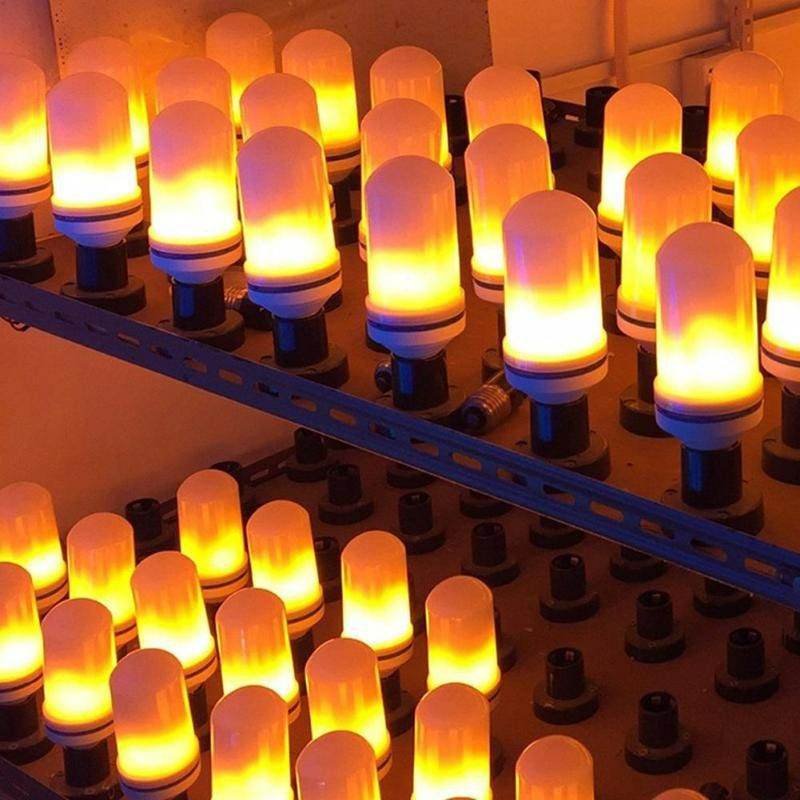 Flame Lamp E27 LED Fire Effect Bulb Home Decoration Night Light - Al-Raheem Imports