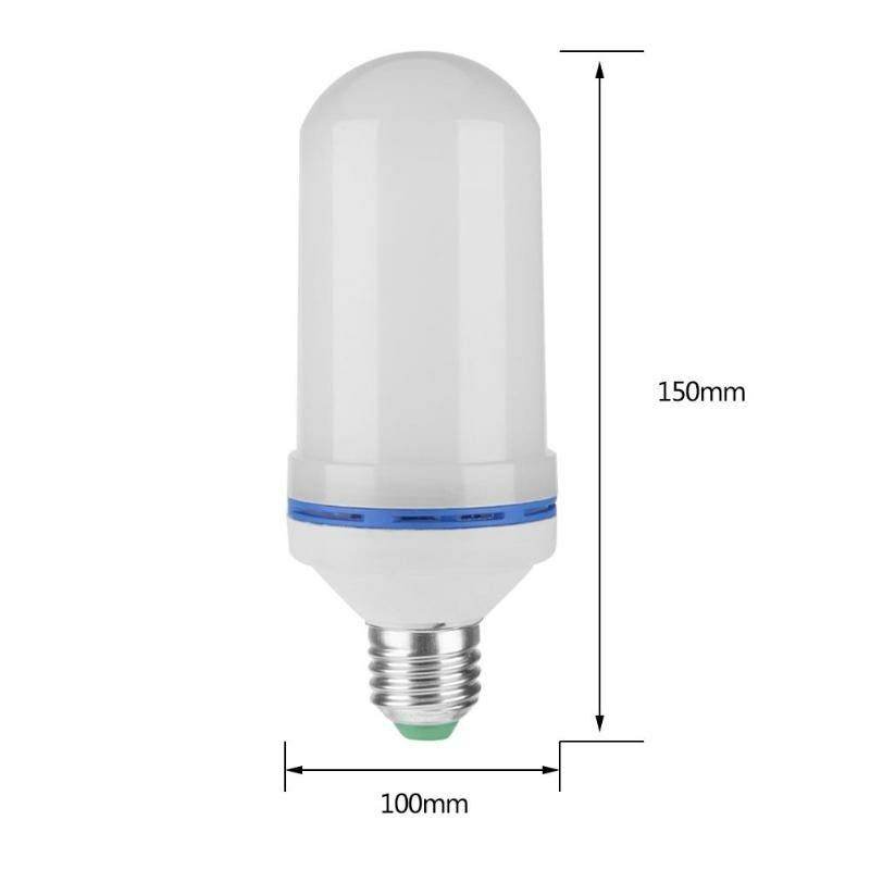 Flame Lamp E27 LED Fire Effect Bulb Home Decoration Night Light - Al-Raheem Imports