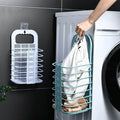Foldable Dirty Clothes Basket Wall Hanging Laundry Basket - Al-Raheem Imports