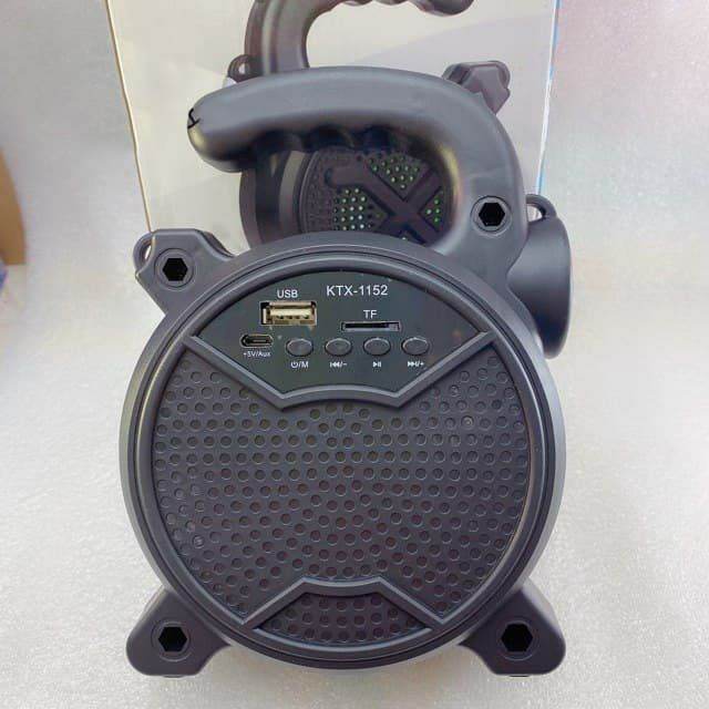 KTX-1152 Wireless Bluetooth Speaker With Torch FM TF USB - Al-Raheem Imports