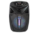 KTX-1187 6.5 Inch Karaoke Portable Bluetooth Led Speaker USB-TF-FM With Microphone - Al-Raheem Imports