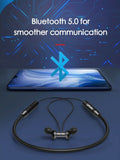 Lenovo HE05 Bluetooth 5.0 Neckband Wireless Stereo Sports Magnetic Headphones IPX5 Waterproof - Al-Raheem Imports