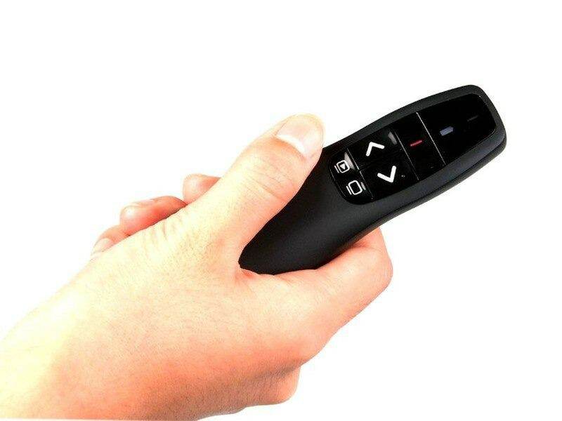 Logitech R400 Laser Pointer Remote Control Page Turning Wireless Presenter - Al-Raheem Imports