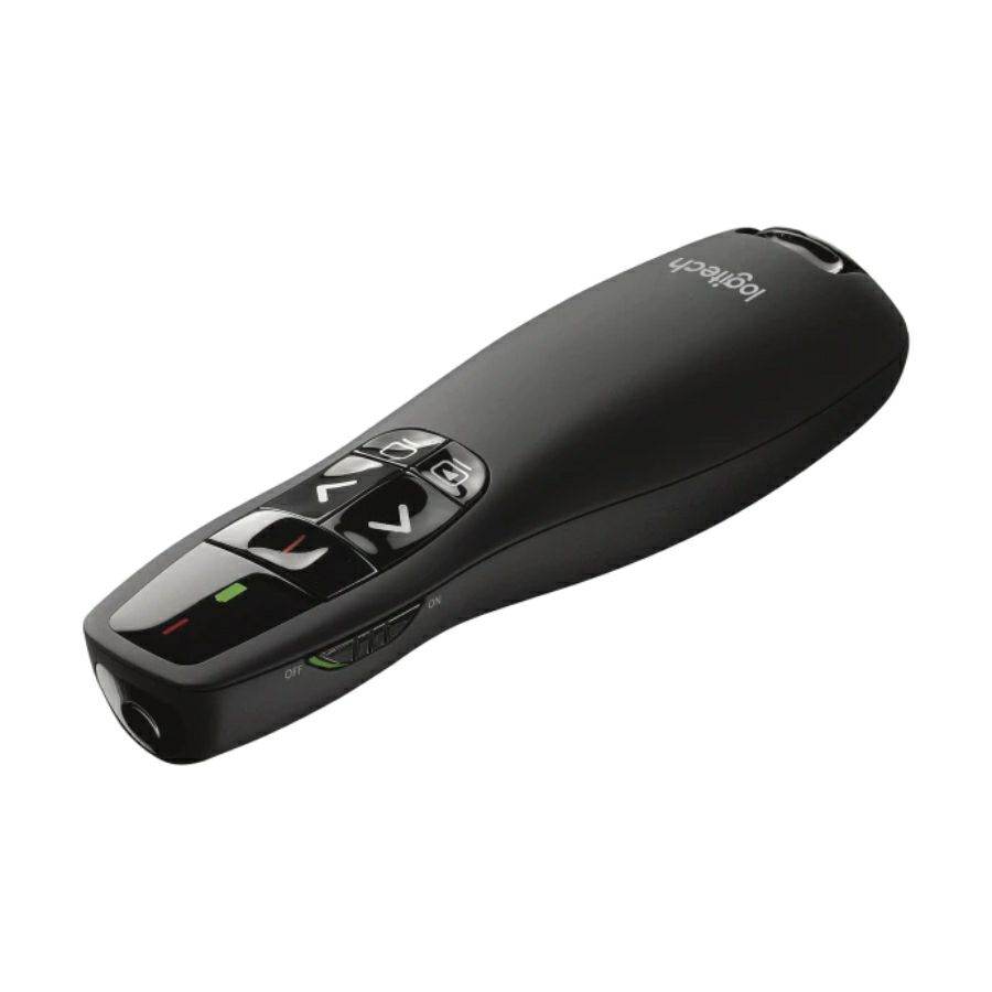 Logitech R400 Laser Pointer Remote Control Page Turning Wireless Presenter - Al-Raheem Imports