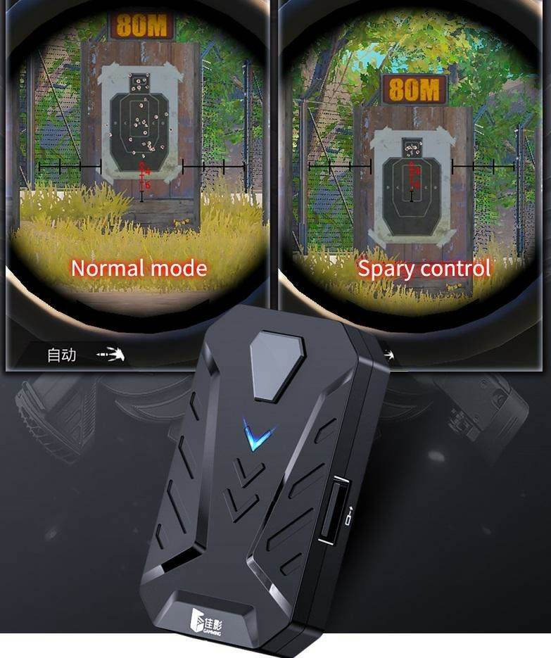 MIX Pro PUBG Controller Gaming Converter Android/IOS Mouse & Keyboard Combo Pack For FPS Mobile Games - Al-Raheem Imports