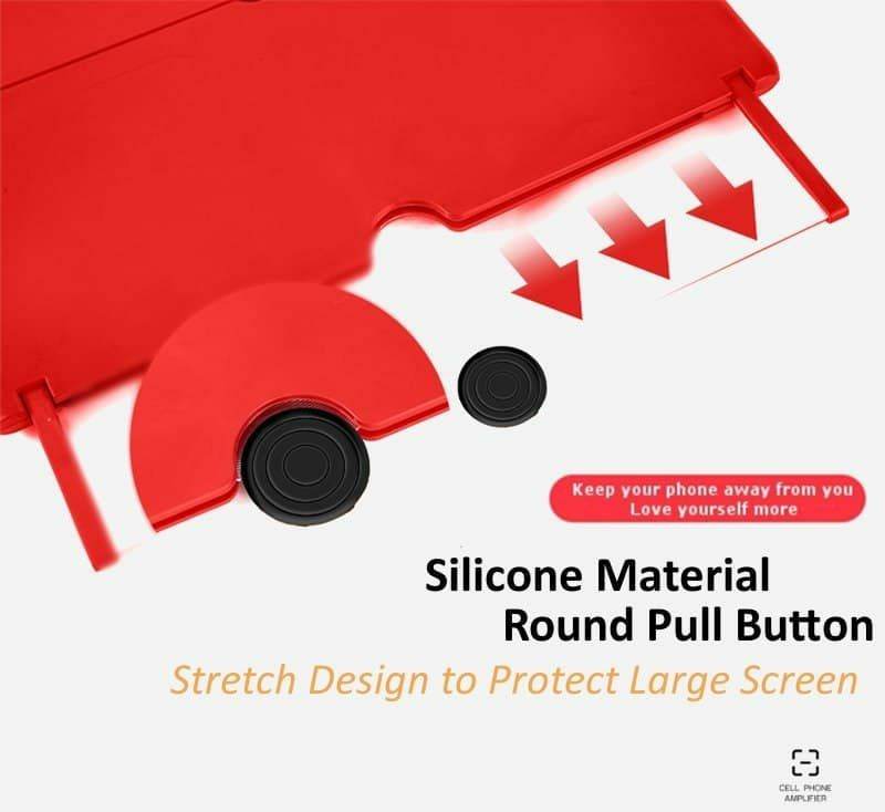 Mobile Phone Screen Magnifier Foldable 3D Screen Amplifier Holder Stand - Al-Raheem Imports