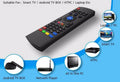 MX3-A Air Mouse Mini Wireless Keyboard Smart Remote Control 2.4G IR For Android TV Box - Al-Raheem Imports