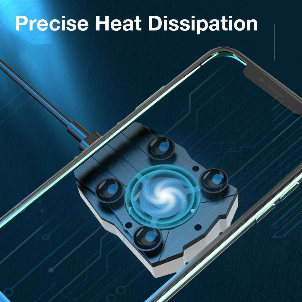 P11 Portable Mini Phone Cooler Cell Phone Back USB Lightweight Gaming Radiator - Al-Raheem Imports