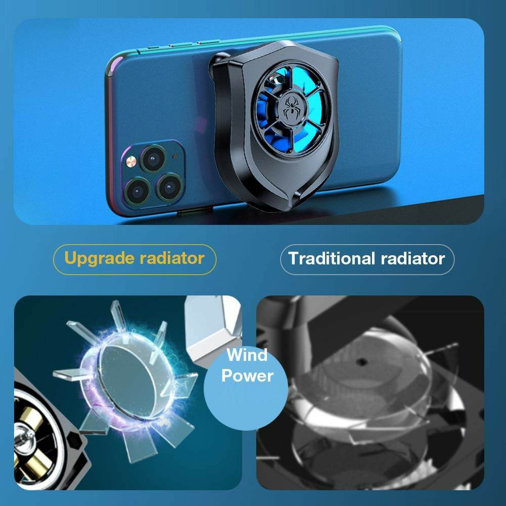 P11 Portable Mini Phone Cooler Cell Phone Back USB Lightweight Gaming Radiator - Al-Raheem Imports
