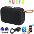 Portable Bluetooth Speaker Table Pro MG2 Music Player Mp3 Stereo Audio FM Radio Splash Proof - Al-Raheem Imports