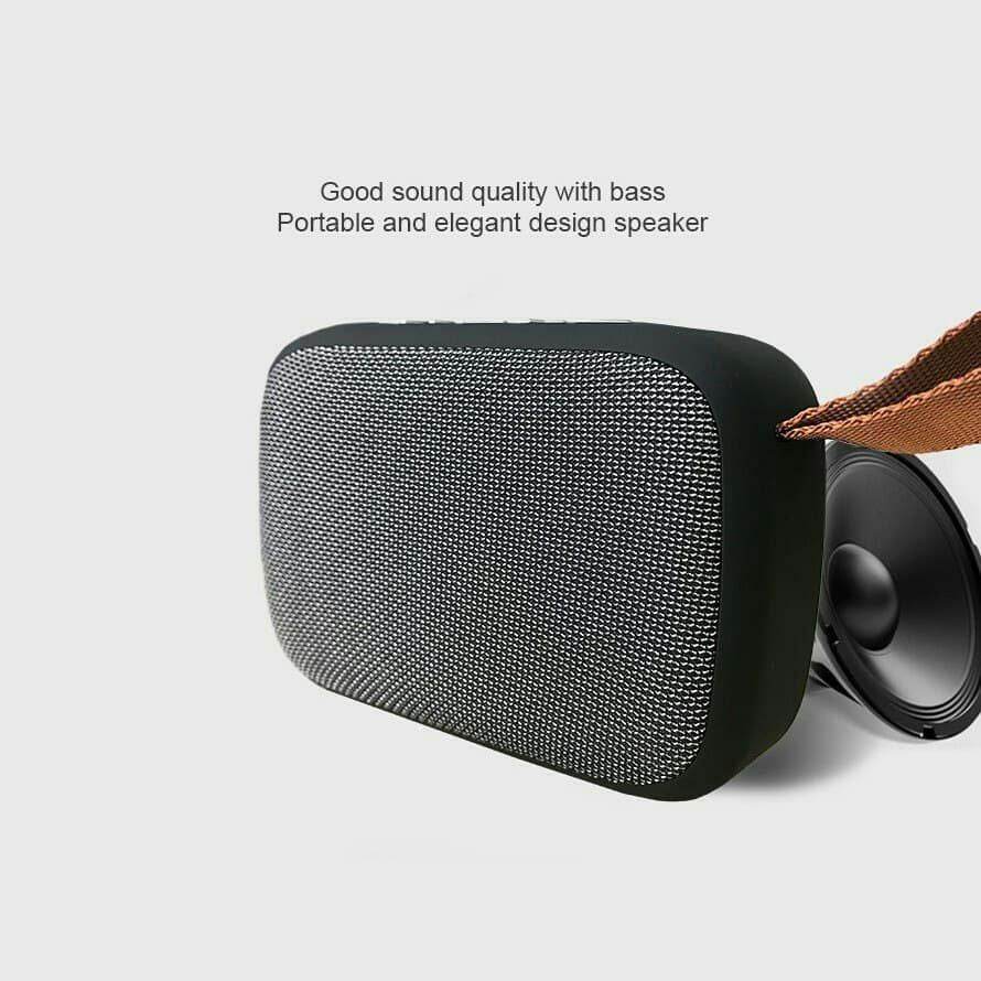 Portable Bluetooth Speaker Table Pro MG2 Music Player Mp3 Stereo Audio FM Radio Splash Proof - Al-Raheem Imports